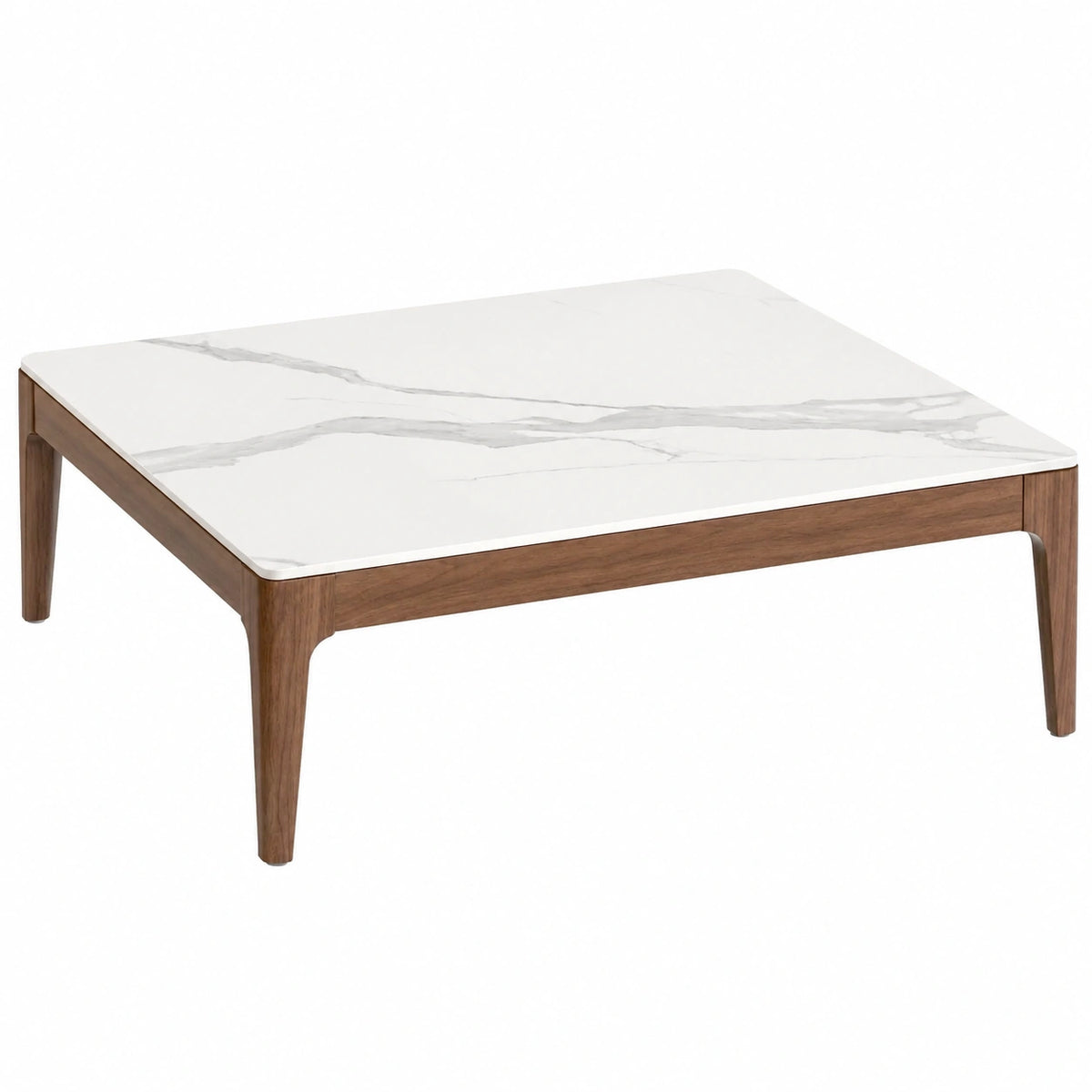 Table basse, en noyer, pour le salon