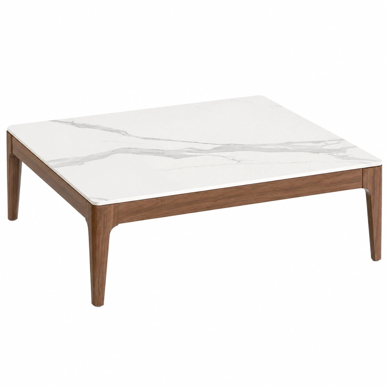 Table basse, en noyer, pour le salon