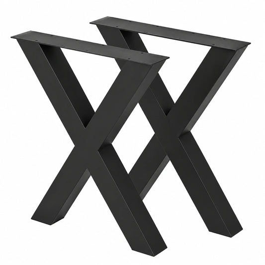 Table à manger, en métal, 2 pièces, pour la salle à manger